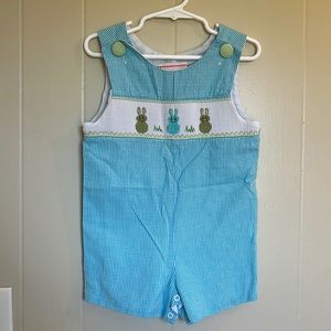 Southern Tots Easter Overalls